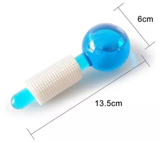 Miniatura 1 de MASAJEADOR FASCIAL GLOBO DE HIELO X2